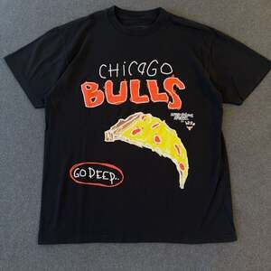 After School Special Chicago Bulls black Tshirt